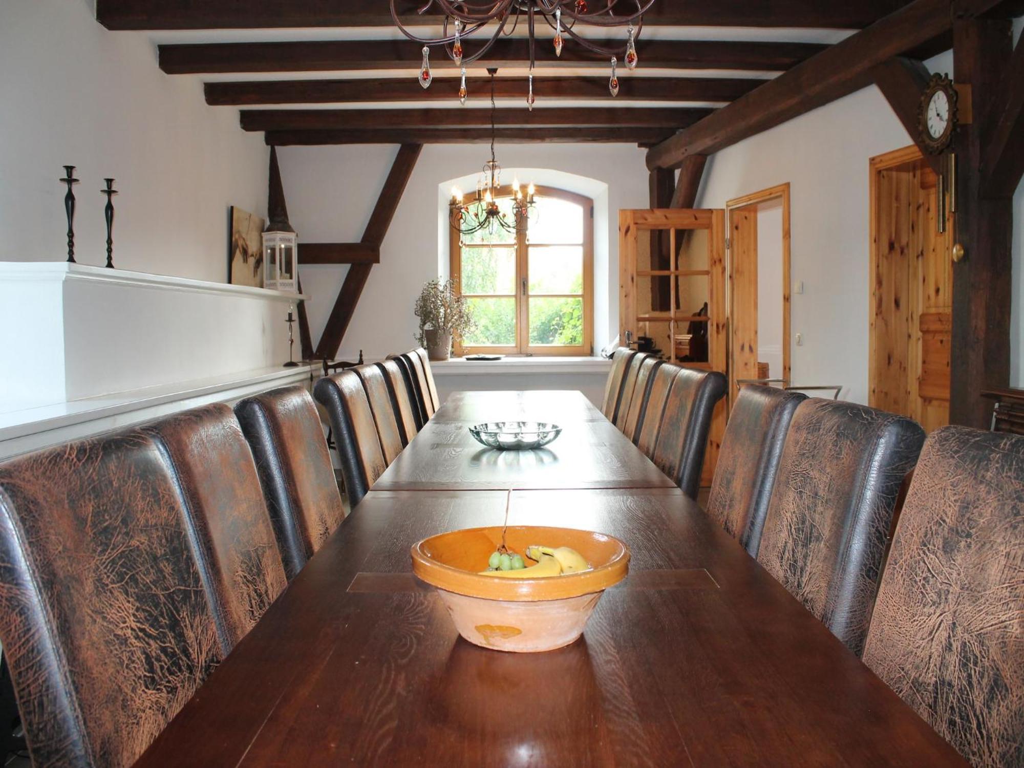Ferienhaus Mansion In With Terrace Garden Bbq Pond Bicycles Gressow